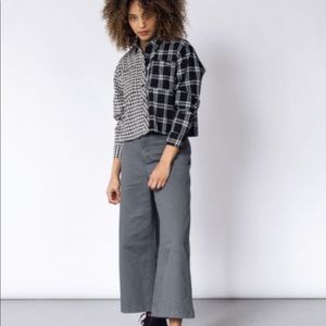 NWT Wildfang RVCA Grey Trousers